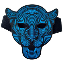 Load image into Gallery viewer, Leopard LED Sound Reactive Mask