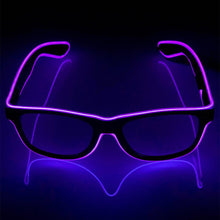 Load image into Gallery viewer, Purple LED Glasses