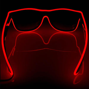 Red LED Glasses