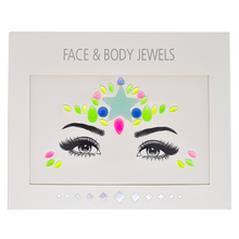 Load image into Gallery viewer, Glow In The Dark Princess Face Gems