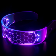 Load image into Gallery viewer, Cyberpunk LED Glasses