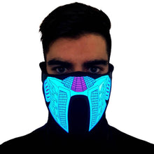 Load image into Gallery viewer, Vegeta LED Sound Reactive Mask