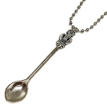 Load image into Gallery viewer, Silver Mini Spoon Necklace