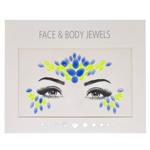 Load image into Gallery viewer, Glow In The Dark Goddess Face &amp; Body Gem Set