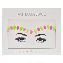 Load image into Gallery viewer, Glow In The Dark Tiara Face Gems