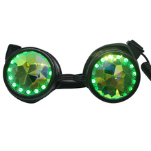 Load image into Gallery viewer, Halo LED Kaleidoscope Goggles