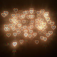 Load image into Gallery viewer, Kandi Swirl Wayfarer Heart Diffraction Glasses