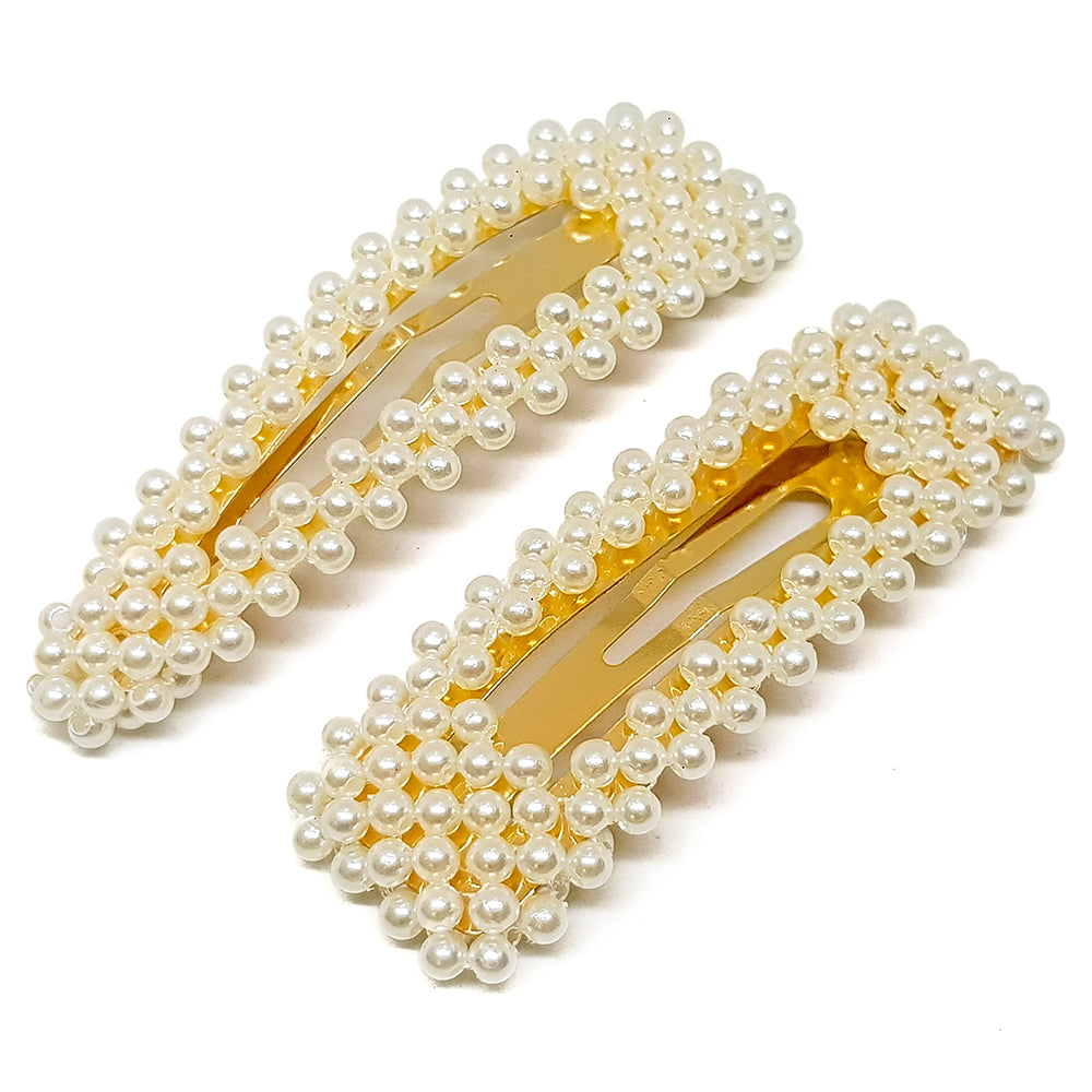 Oversized Pearl Hair Clip #1