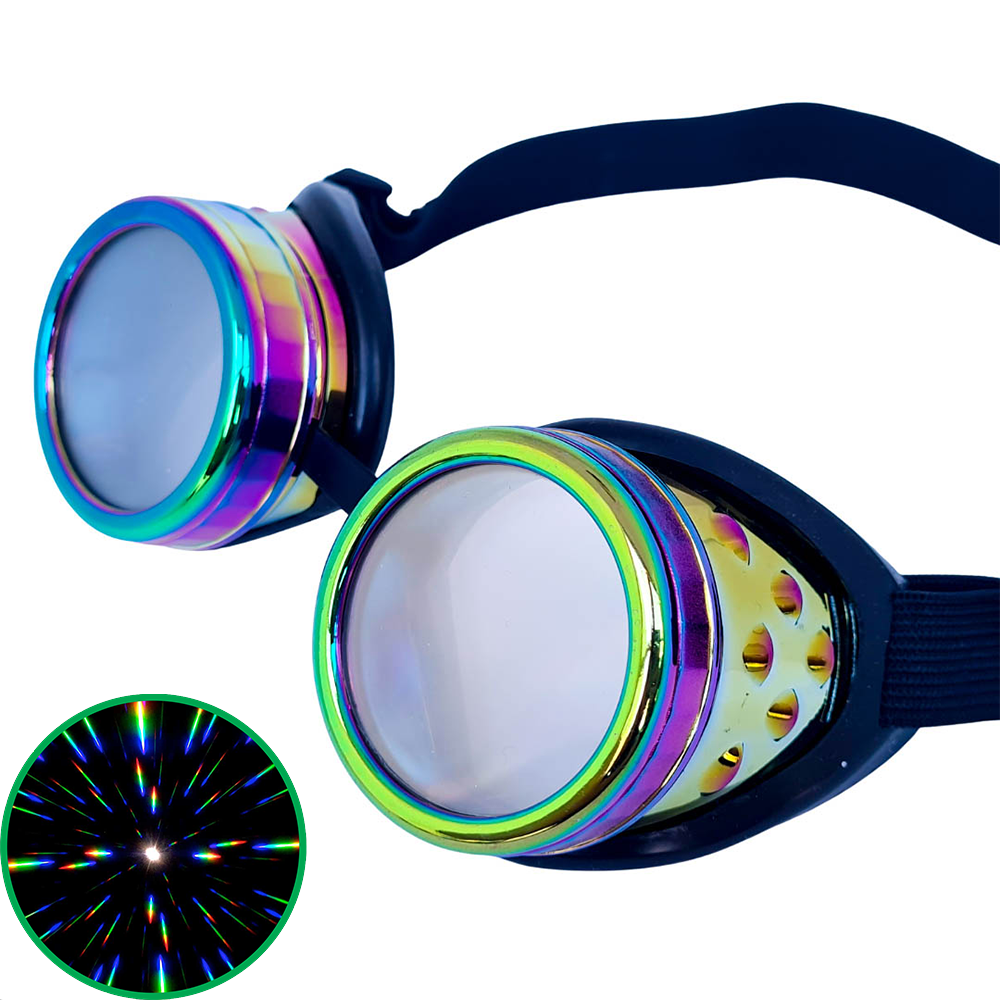 Psychedelic Ultimate Diffraction Goggles
