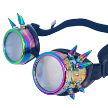 Load image into Gallery viewer, Psychedelic Steampunk Ultimate Diffraction Goggles