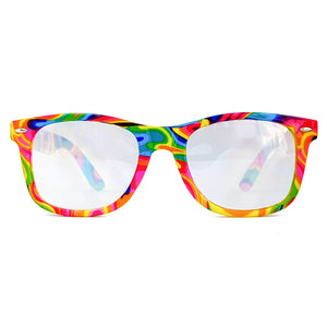 Kandi Swirl Wayfarer Ultimate Diffraction Glasses