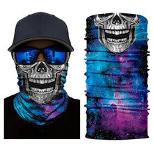 Load image into Gallery viewer, Space Skeleton Rave Bandana