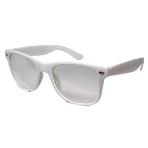 White Wayfarer Ultimate Diffraction Glasses